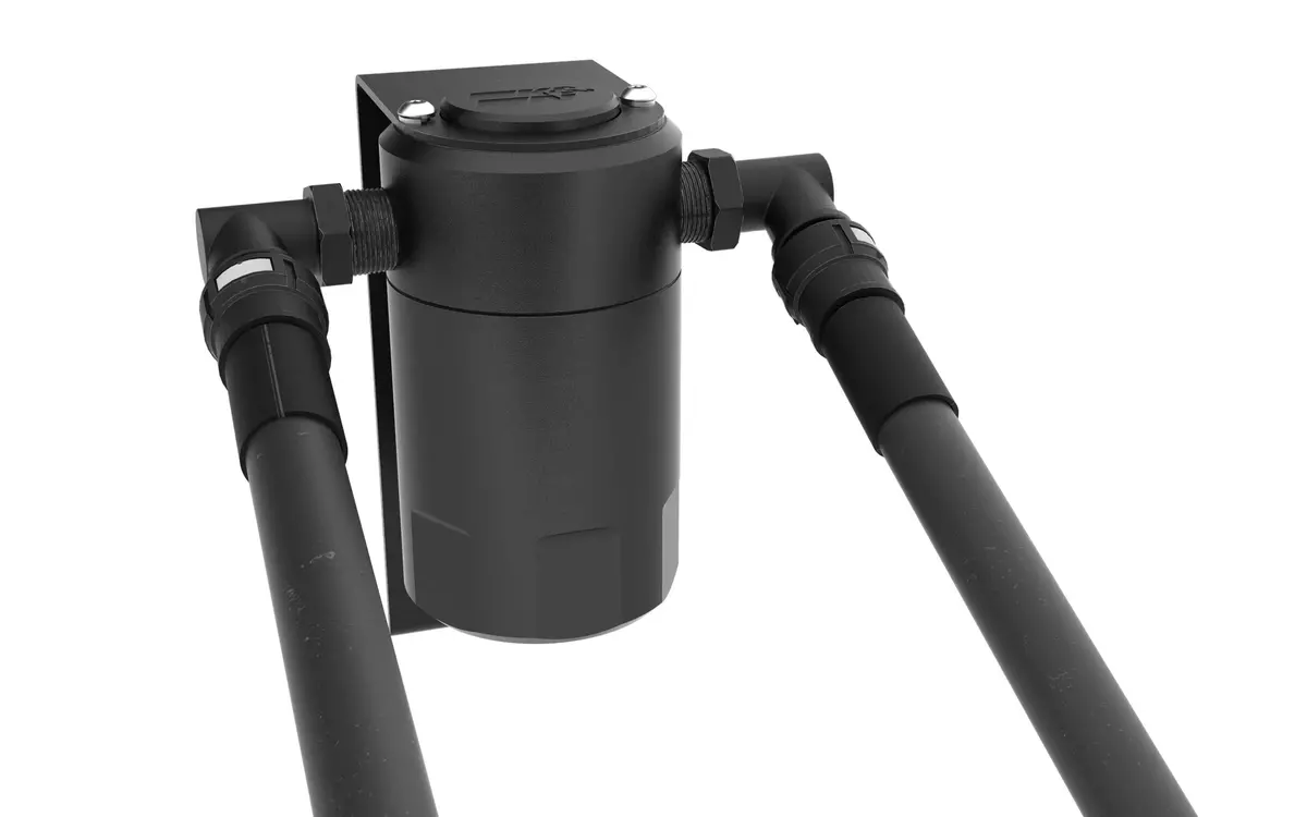 K&N - Oil Catch Can - Catch Can; Oil Separator; Ford Bronco, 2.3L & 2.7L, 2021-2022 (81-0809) 1