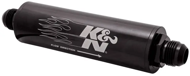 K&N - Fuel/Oil Filter - In-Line Gas/Oil Filter - 12An, 25 Micron (81-1005) 1