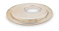 K&N - Metal Base Plate - Baseplate; 14"Od,5-1/8"Flg,O/S (85-3540) 1