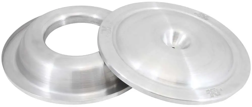 K&N - Top & Base Plate - Plates; 16" Spun Aluminum, Top & Bottom; "Dominator" (85-6852) 1