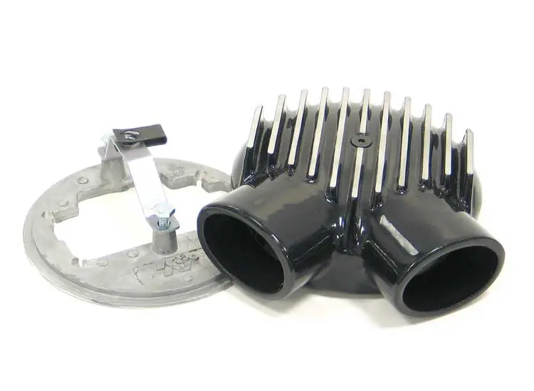 K&N - Universal Plenum - Plenum; Chamber Dual, Weber Dgav (85-8927) 1