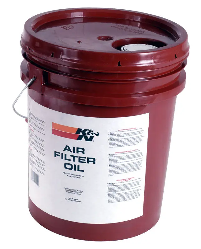 K&N - Air Filter Oil - 5 Gal - Filter Oil; 5 Gallon Pail (99-0555) 1