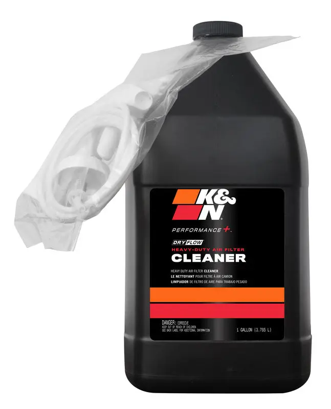 K&N - Heavy Duty Filter Cleaner, Dryflow 1 Gal, 128 Oz - Cleaner; H/D Dryflow 1 Gal, 128 Oz (99-0638) 1