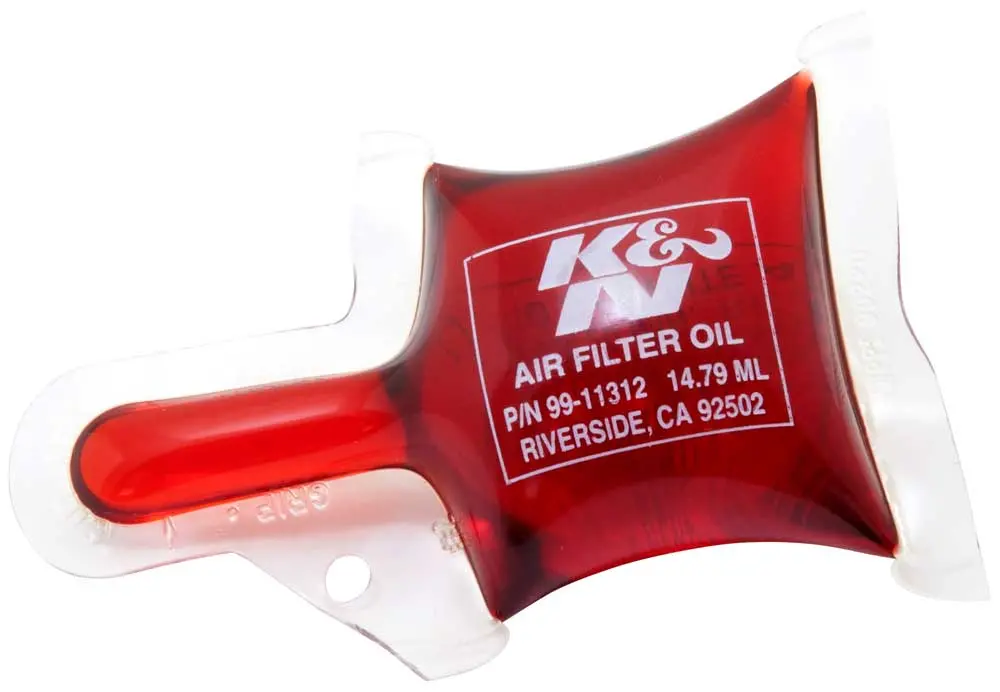 K&N - Air Filter Oil - Filter Oil; 1/2 Oz Pillow Pack (99-11312) 1