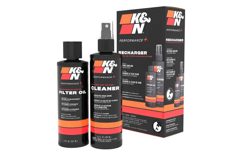 K&N - Filter Care Service Kit - Squeeze Black - Recharger Kit; Squeeze Oil- Black (99-5050Bk) 1