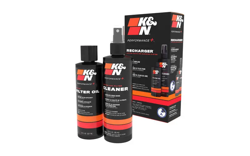 K&N - Filter Care Service Kit - Squeeze Blue - Recharger Kit; Squeeze Oil- Blue, 8 Oz (99-5050Bl) 1