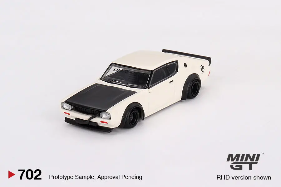 Mini Gt - 1/64 Lb?Works Nissan Skyline Kenmeri Liberty Walk (White) 1