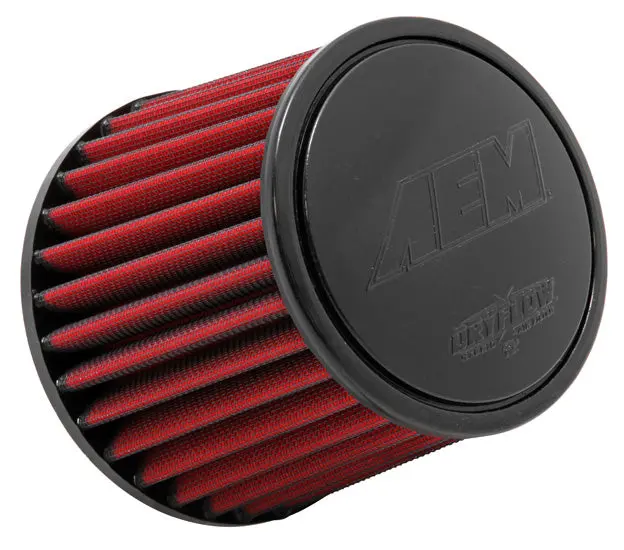 Aem - Aem Dryflow Air Filter - Air Filter; 2-3/4"Flg, 6"B, 5-1/8"T, 5-1/4"H (21-202Dk) 1