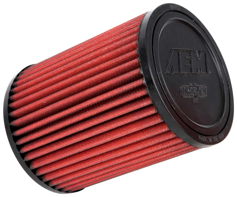 Aem - Aem Dryflow Air Filter - Air Filter; 3"Flg, 5"Od, 6-1/2"H Dry Flow (21-2036Dk) 1