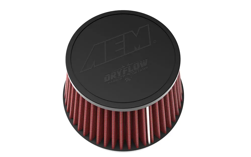 Aem - Aem Dryflow Air Filter - Air Filter; 5"Flg, 6-1/2"B, 5-1/8"T, 4"H (21-2072Dk) 1