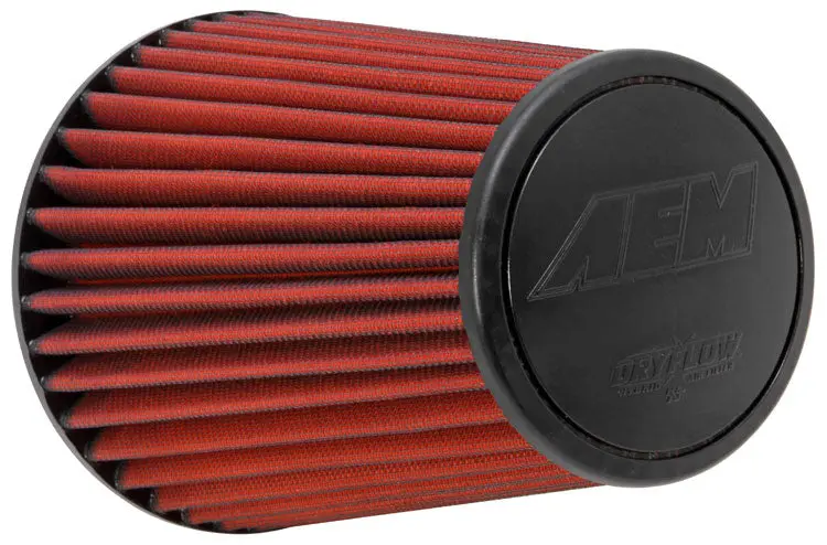 Aem - Aem Dryflow Air Filter - Air Filter; 6"Flg, 7-1/2"B, 5-1/8"T, 9-1/8"H (21-2099Dk) 1