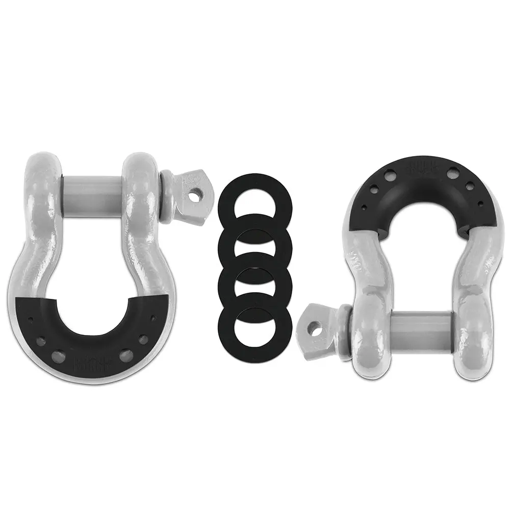 Borne D-Ring Shackle Set, Grey 1