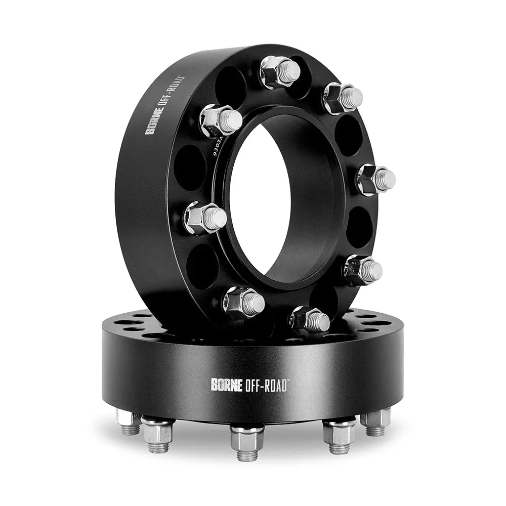 Borne Off-Road Wheel Spacers, 6X139.7, 93.1, 30, M12, Black 1
