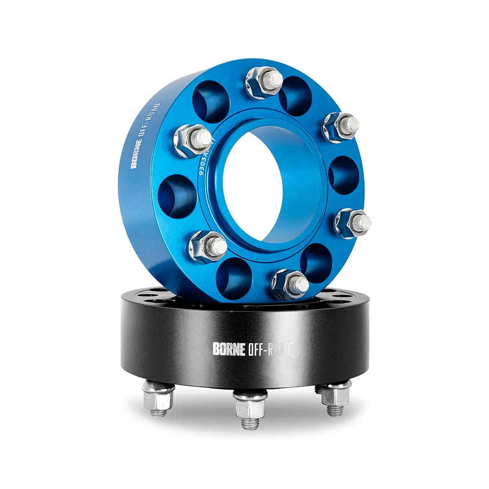 Borne Off-Road Wheel Spacers, 6X139.7, 106, 50, M12, Blue 1