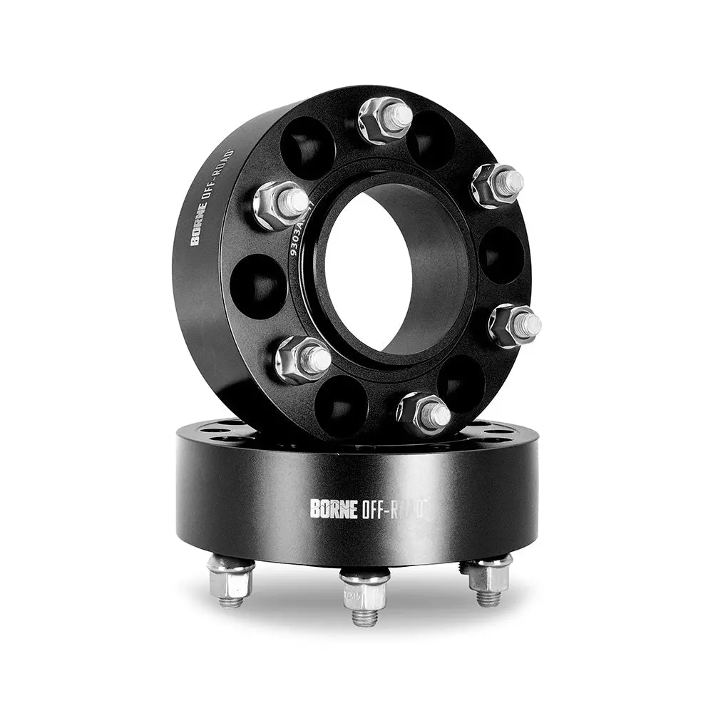 Borne Off Road Wheel Spacers, 6X135, 87.1, 50, M14, Black 1
