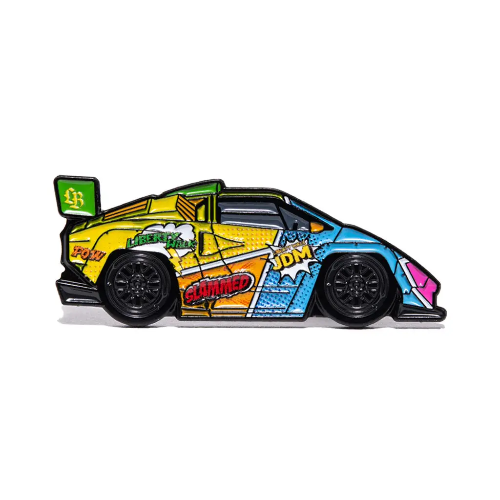 Leen Customs Lb Countach (Comic) Limited Edition Pin 1