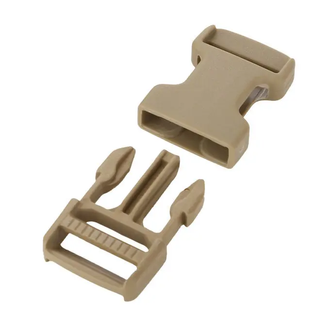 1" Duraflex Stealth Size Squeeze Buckle 1