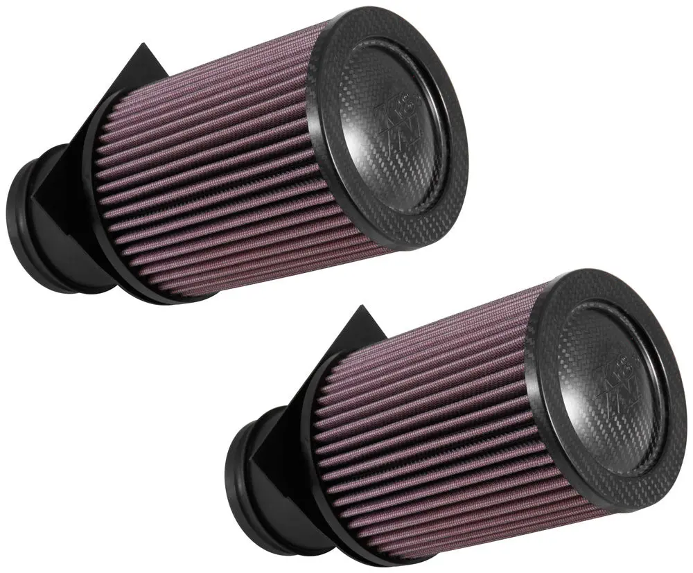 K&N - Replacement Air Filter - Audi R8 V10-5.2L F/I; 2014-2015 (2 Per Box) (E-0658) 1