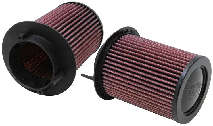 K&N - Replacement Air Filter - Audi R8 V8-4.2L F/I, 2008-2015 (2 Per Box) (E-0668) 1