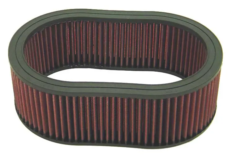 K&N - Oval Air Filter - Oval Element; Custom Assem. (E-3504) 1