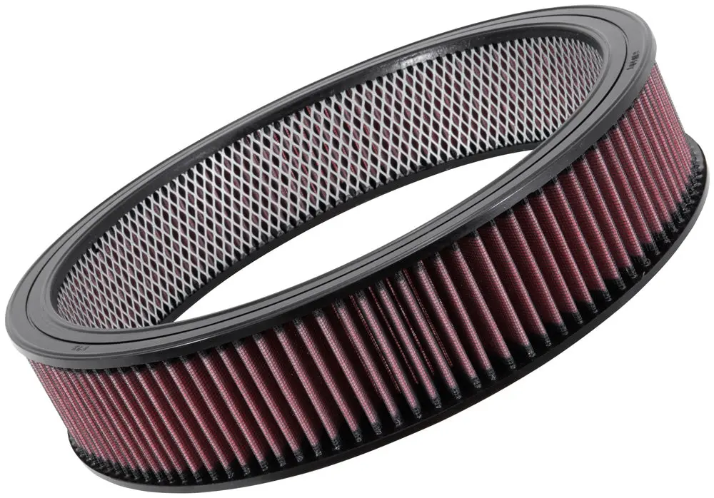 K&N - Round Air Filter - 14"Od, 12"Id, 3-1/16"H W/Wire (E-3743) 1