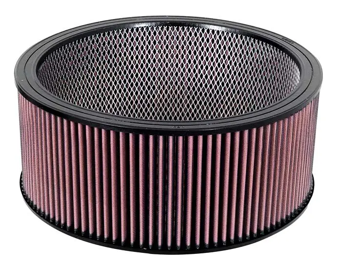 K&N - Round Air Filter - 14"Od, 12"Id, 6"H; W/ Wire (E-3770) 1