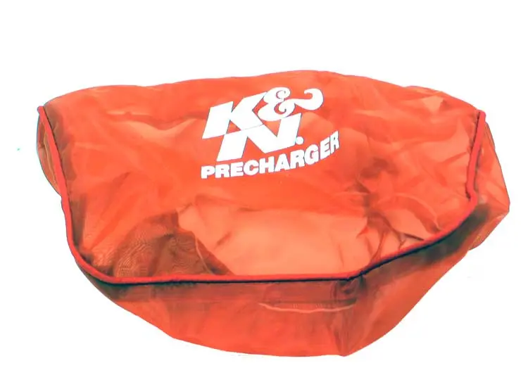 K&N - Air Filter Wrap - Precharger Wrap, Red, Custom (E-3960Pr) 1