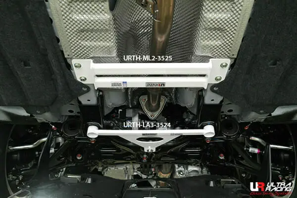 Honda Civic 15-19 Fk/Fc 1.5T/1.8 Ultrar 2P Mid Lower Bar 1