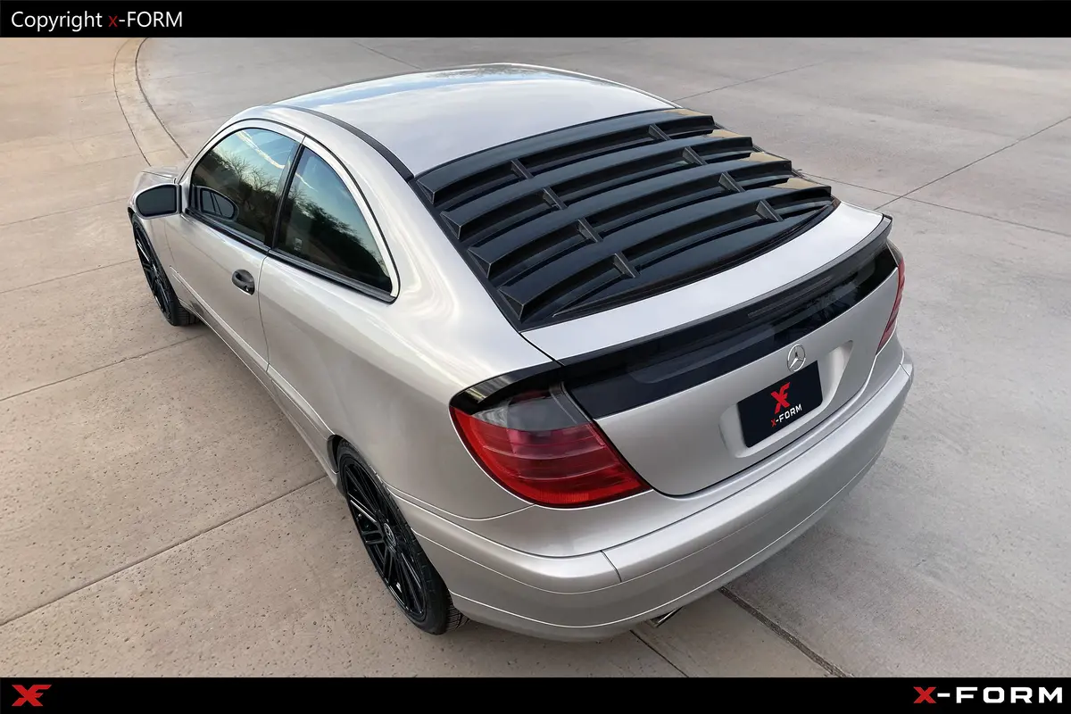 Mercedes Clc W203 Sport Coupe Rear Window Blinds, Louver,  Abs 1