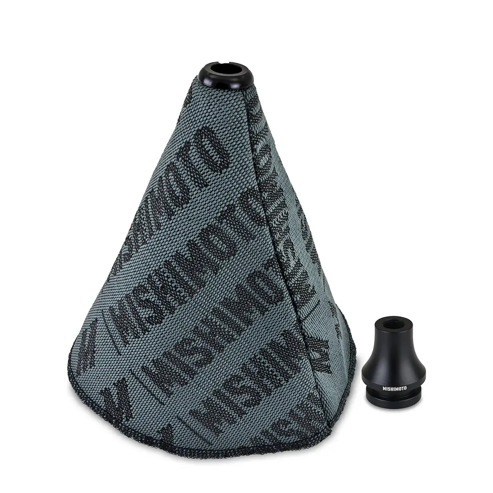 Shift Boot Cover + Retainer/Adapter Bundle, M12x1.25, Black 1