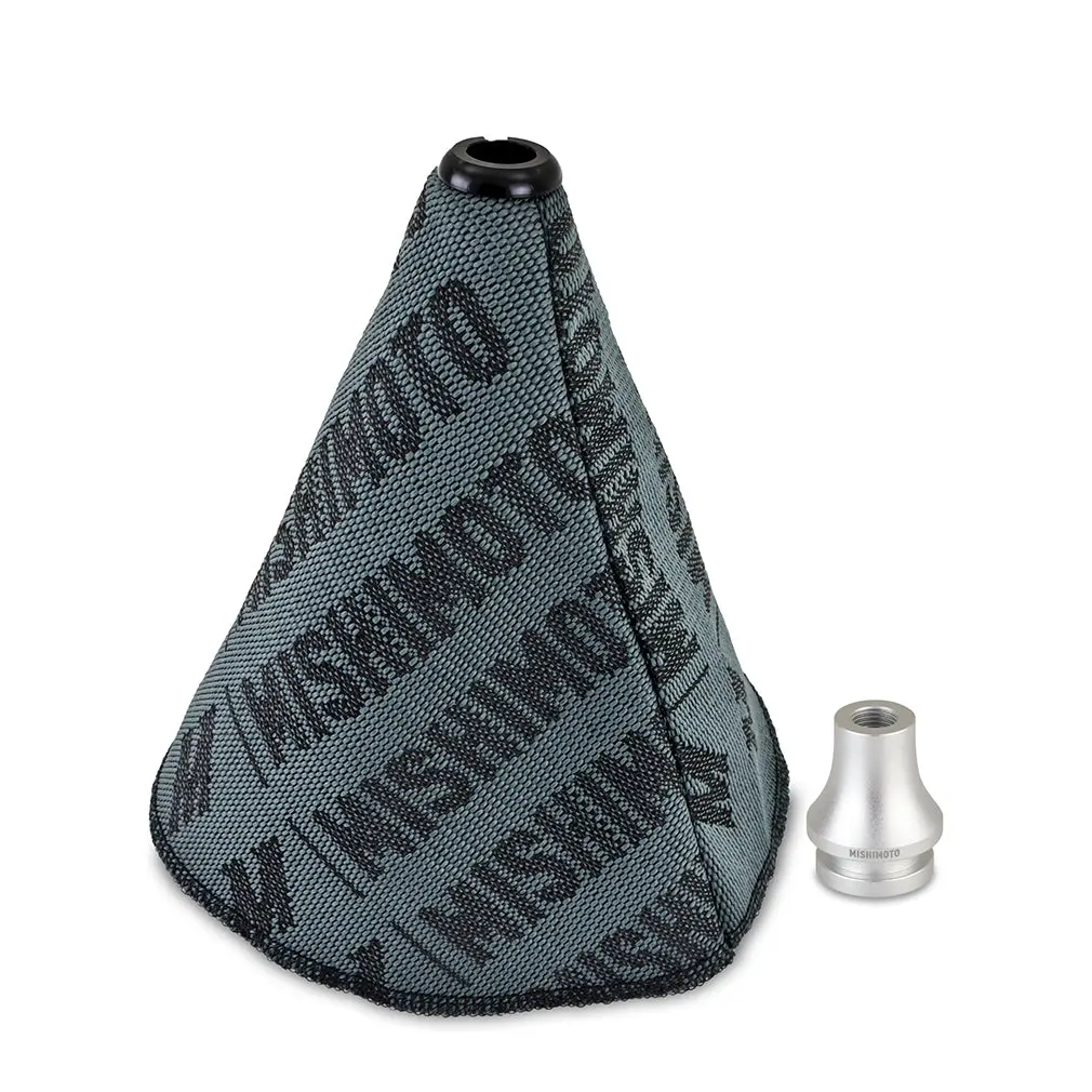 Shift Boot Cover + Retainer/Adapter Bundle, M12x1.25, Silver 1