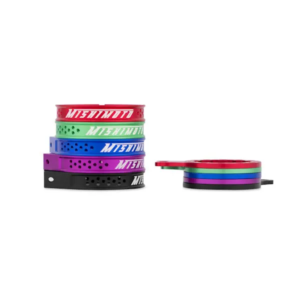 Replacement Bracket Set For Baffled Oil Catch Can, Black 1