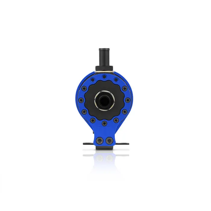 Baffled Oil Catch Can Blue Mishimoto 1