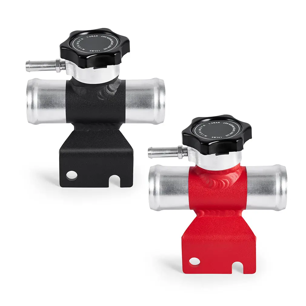 2008-2015 Mitsubishi Lancer Evo X Coolant Fill Inlet, Red 1