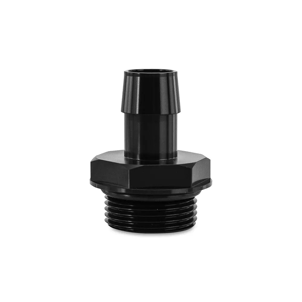 '-16Orb To 3/4" Hose Barb Aluminum Fitting, Black 1