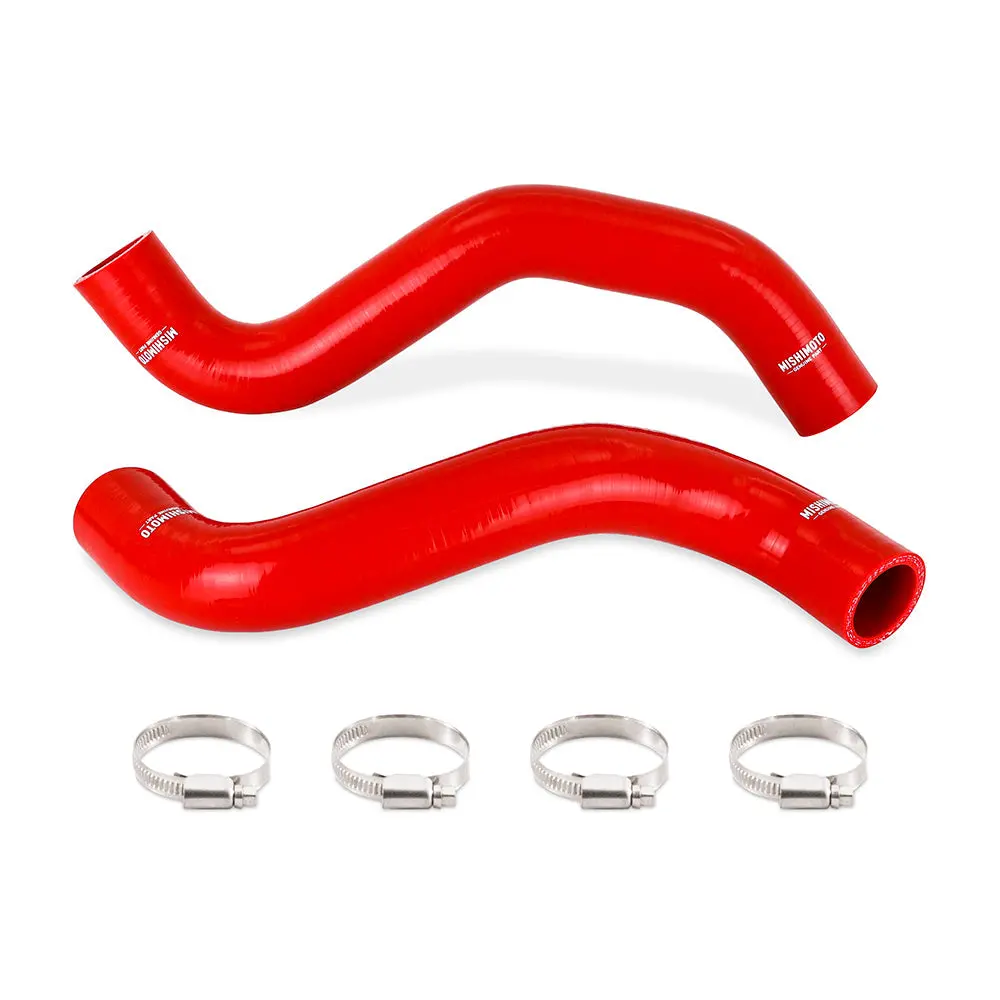 96-02 Toyota 4Runner 3.4L Silicone Radiator Hose Kit, Red 1