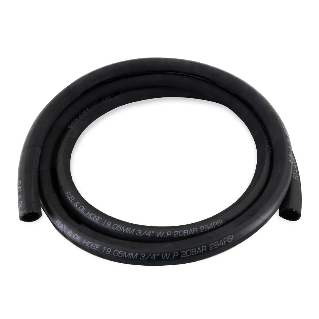 Push Lock Hose, Black, -12An, 240" Length 1