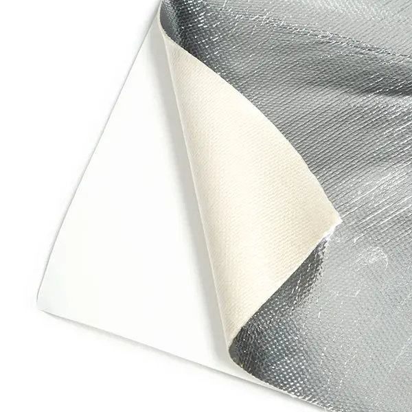Aluminum Silica Heat Barrier With Adhesive Backing 12"X24" Mishimoto 1