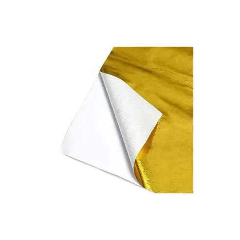 Gold Reflective Barrier With Adhesive Backing 24"X24" Mishimoto 1