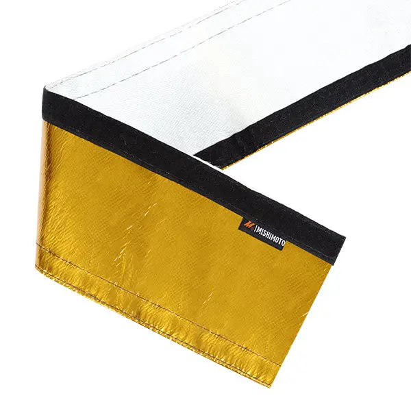 Heat Shielding Sleeve Gold 1"X36" Mishimoto 1
