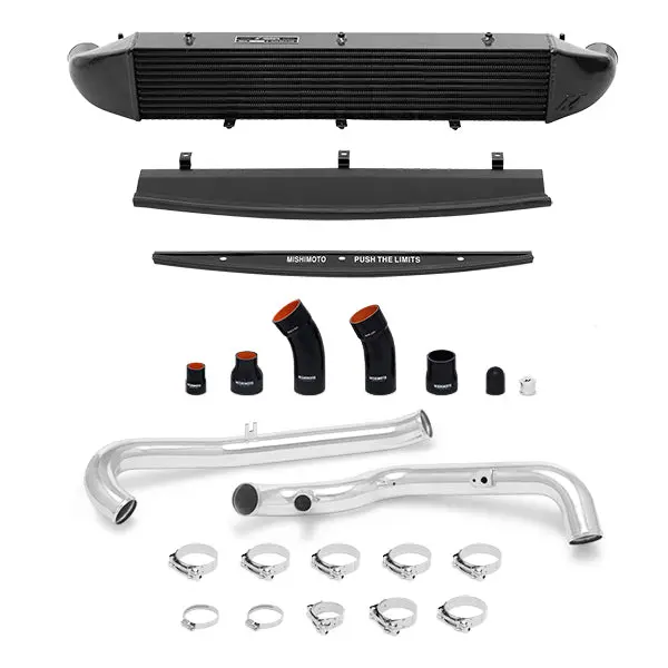 Ford Focus St 13-18 Intercooler Kit Black W/ Polished Pipes Mishimoto 1