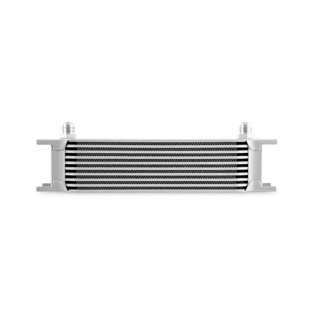 Universal -8An 10 Row Oil Cooler Silver Mishimoto 1