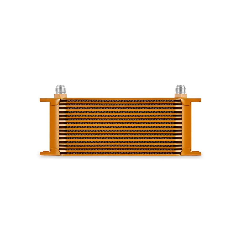 Universal 16-Row Oil Cooler Gold Mishimoto 1