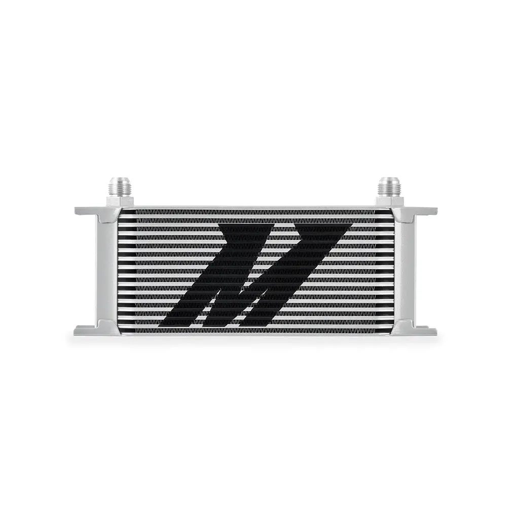 Universal 16-Row Oil Cooler Silver Mishimoto 1