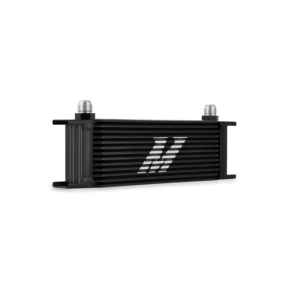 Universal Thermostatic Oil Cooler Kit 13-Row Black Mishimoto 1