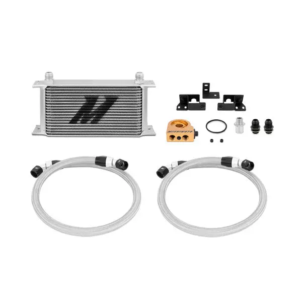 Jeep Wrangler Jk 3.8L Thermostatic Oil Cooler Kit, 2007-2011, Silver 1