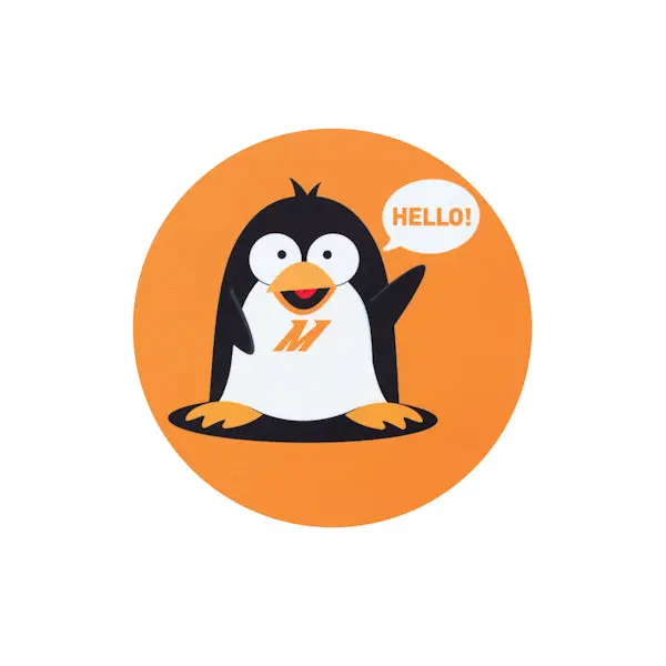 Chilly The Penguin Mouse Pad 1