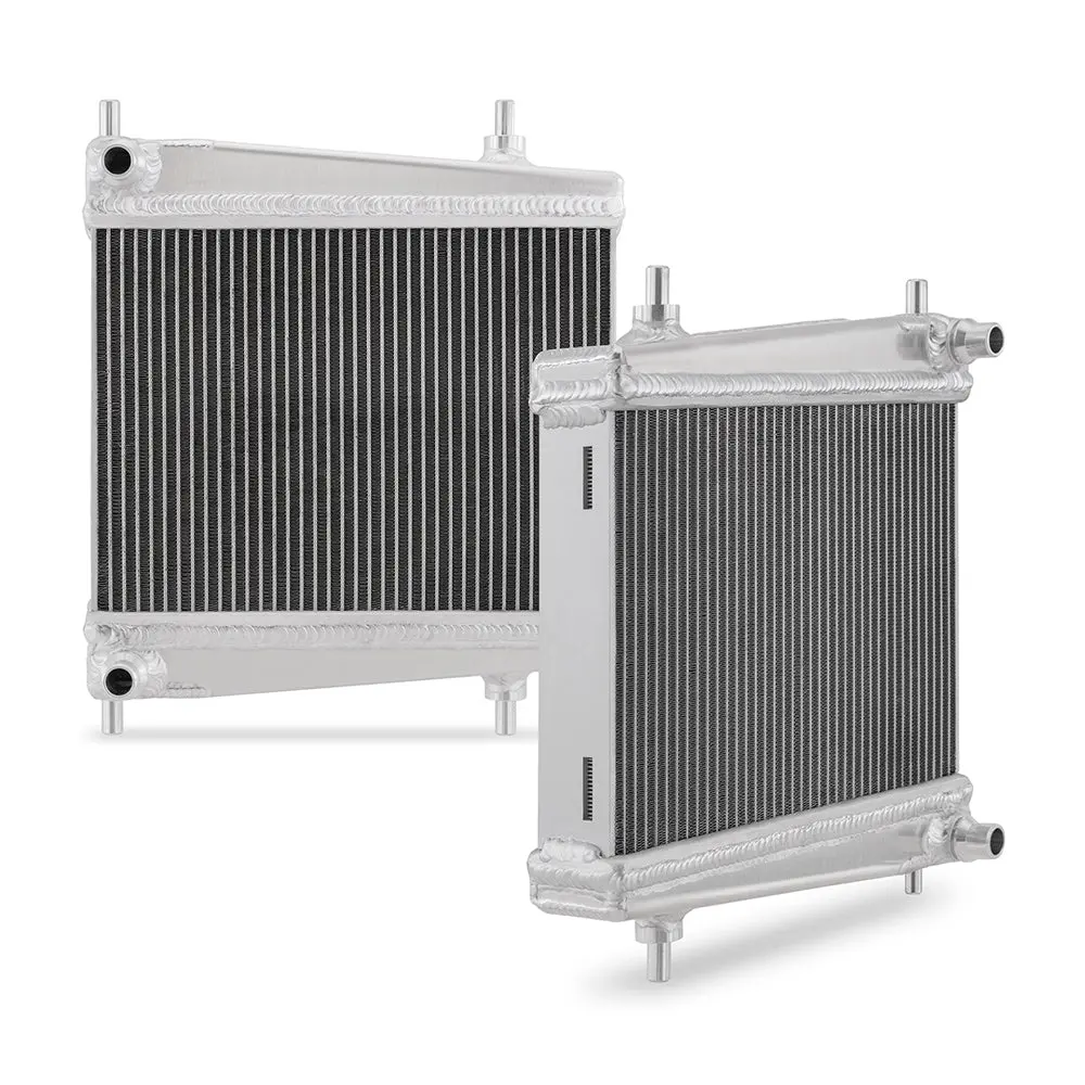 Toyota Supra 20+ Aluminum Auxiliary Radiators Mishimoto 1
