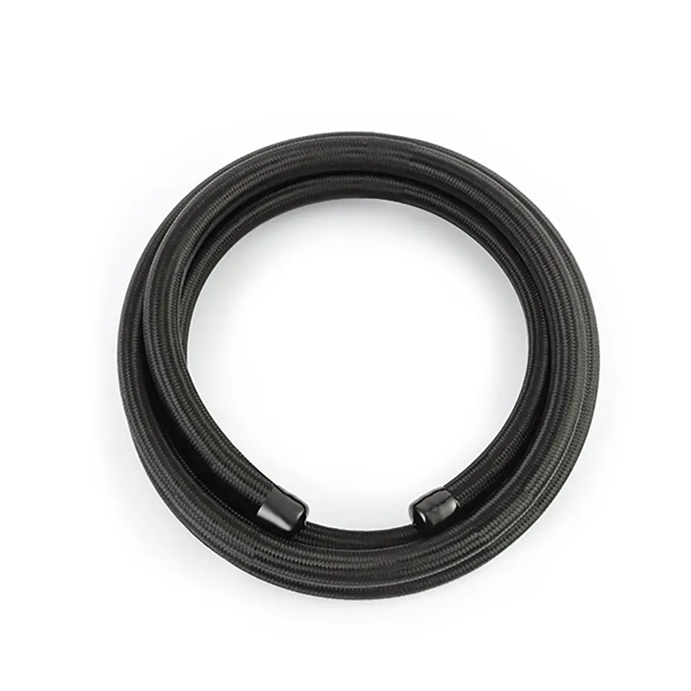 Braided -10An 10Ft. Hose, Black 1