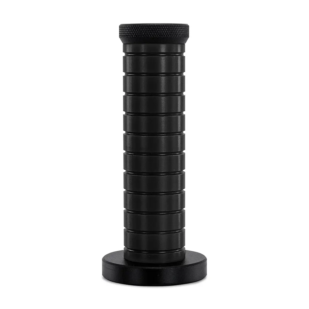 Mishimoto Weighted Grip Shift Knob, Black / Black 1